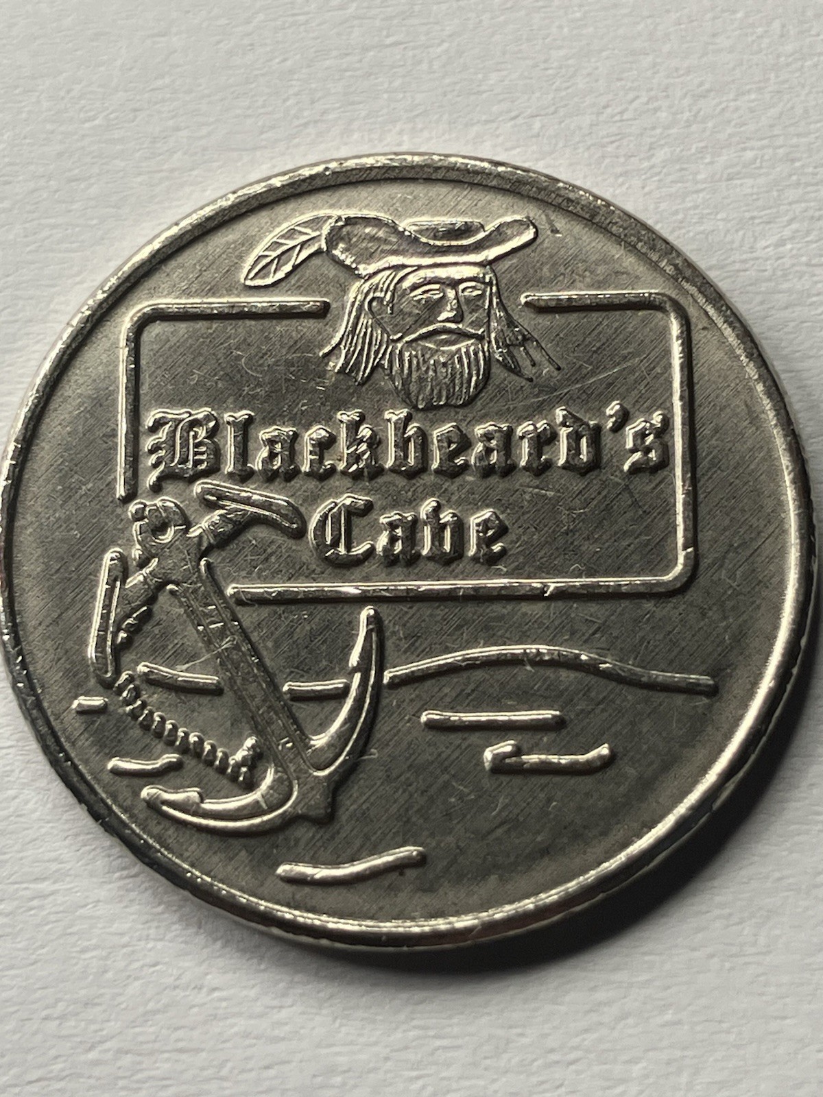 RARE Blackbeard’s Cabe Arcade Token Defunct #uf3