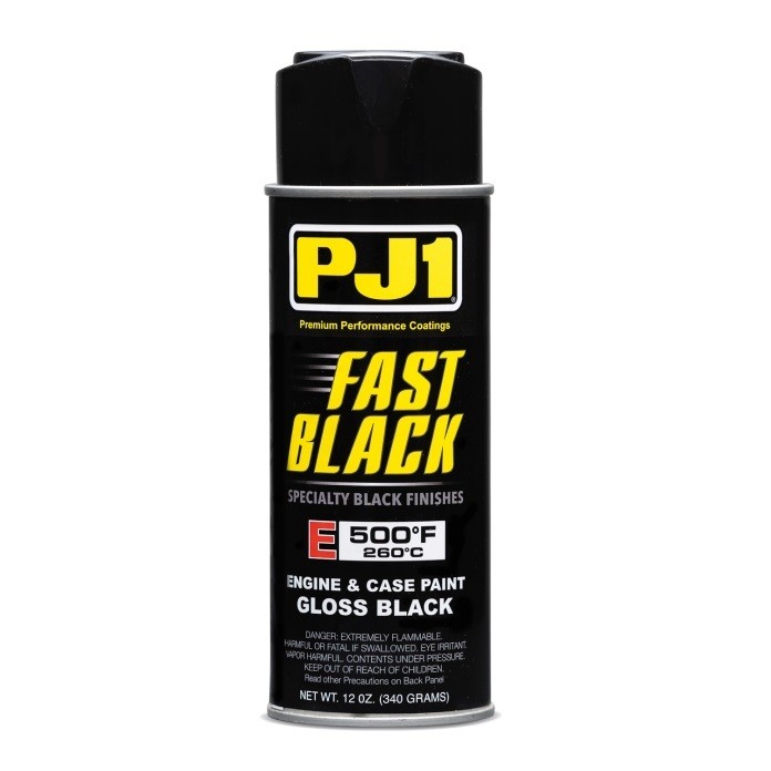 PJ1 Engine Paint Gloss Black 500degF 11oz 16-ENG