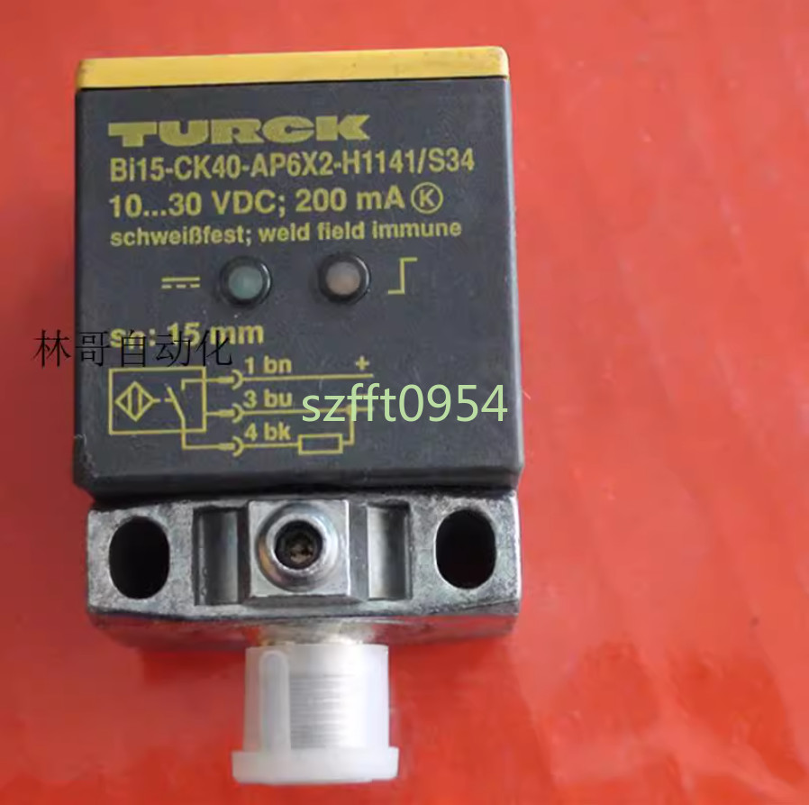 For BI15-CK40-AP6X2-H1141 Proximity Switch DC PNP NO Inductive Sensor