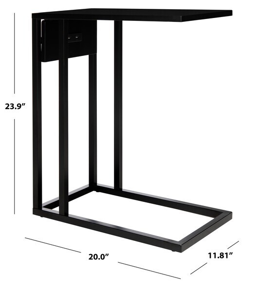 Safavieh Portland USB Side Table, Reduced Price 2172714762 ACC8003A