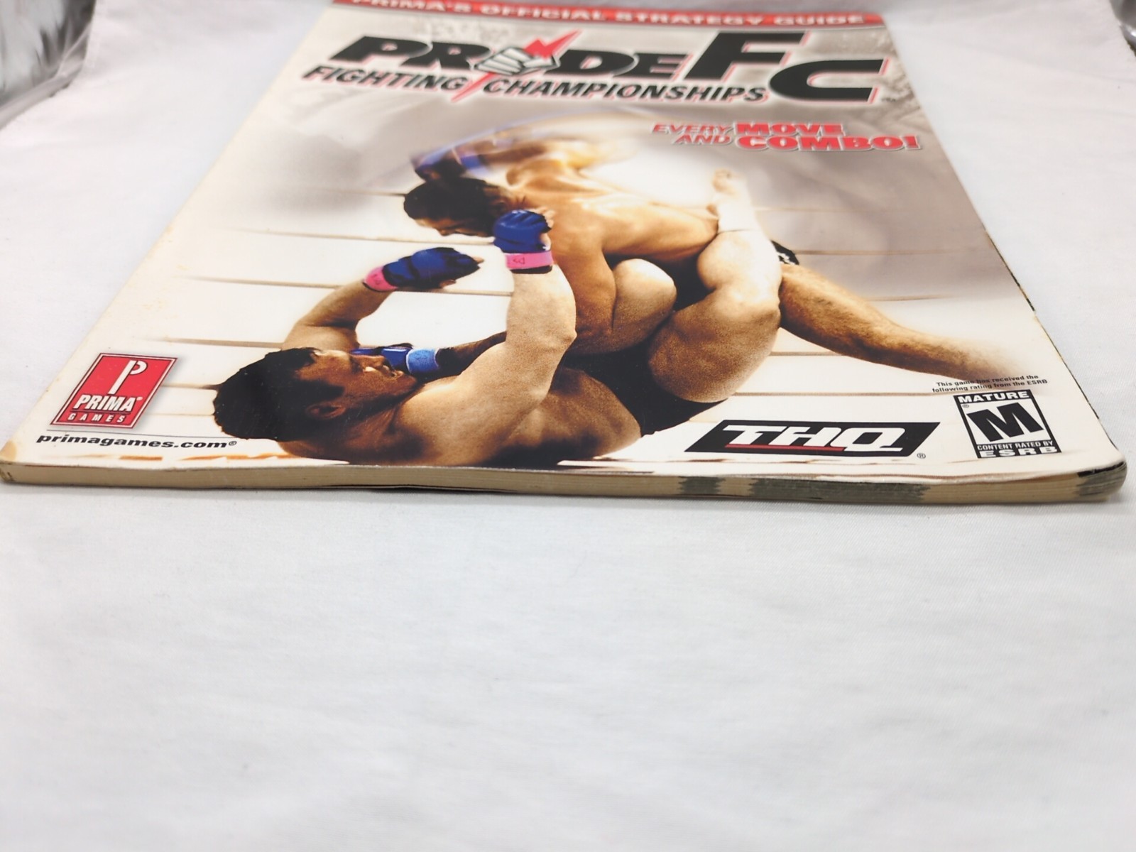 Pride Fighting Championships Primas Strategy Guide Book