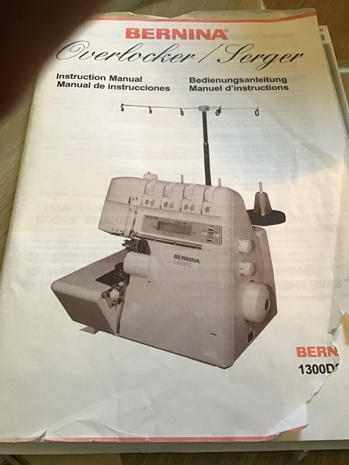 Bernina 1300DC Overlocker Serger Machine