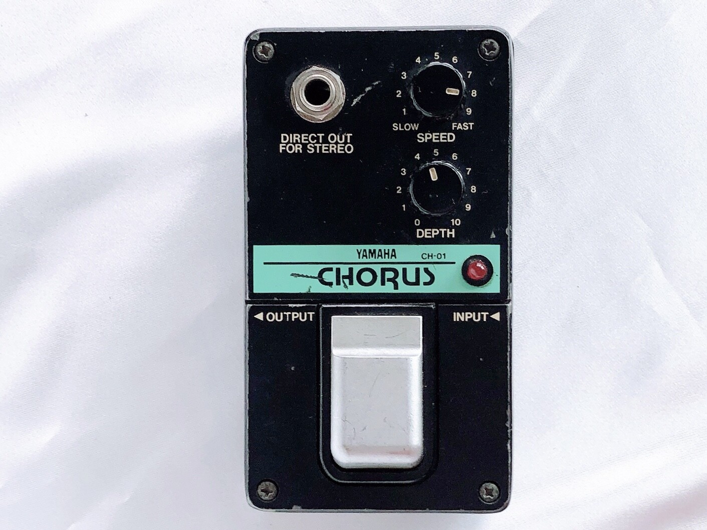 Yamaha CH-01 Stereo Analog Chorus 1980s Vintage Guitar Pedal Made in Japan