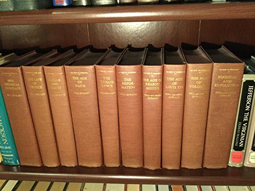 The Story of Civilization Volumes 1 to 11 (Set 1963-1975) by Will & Ariel Durant