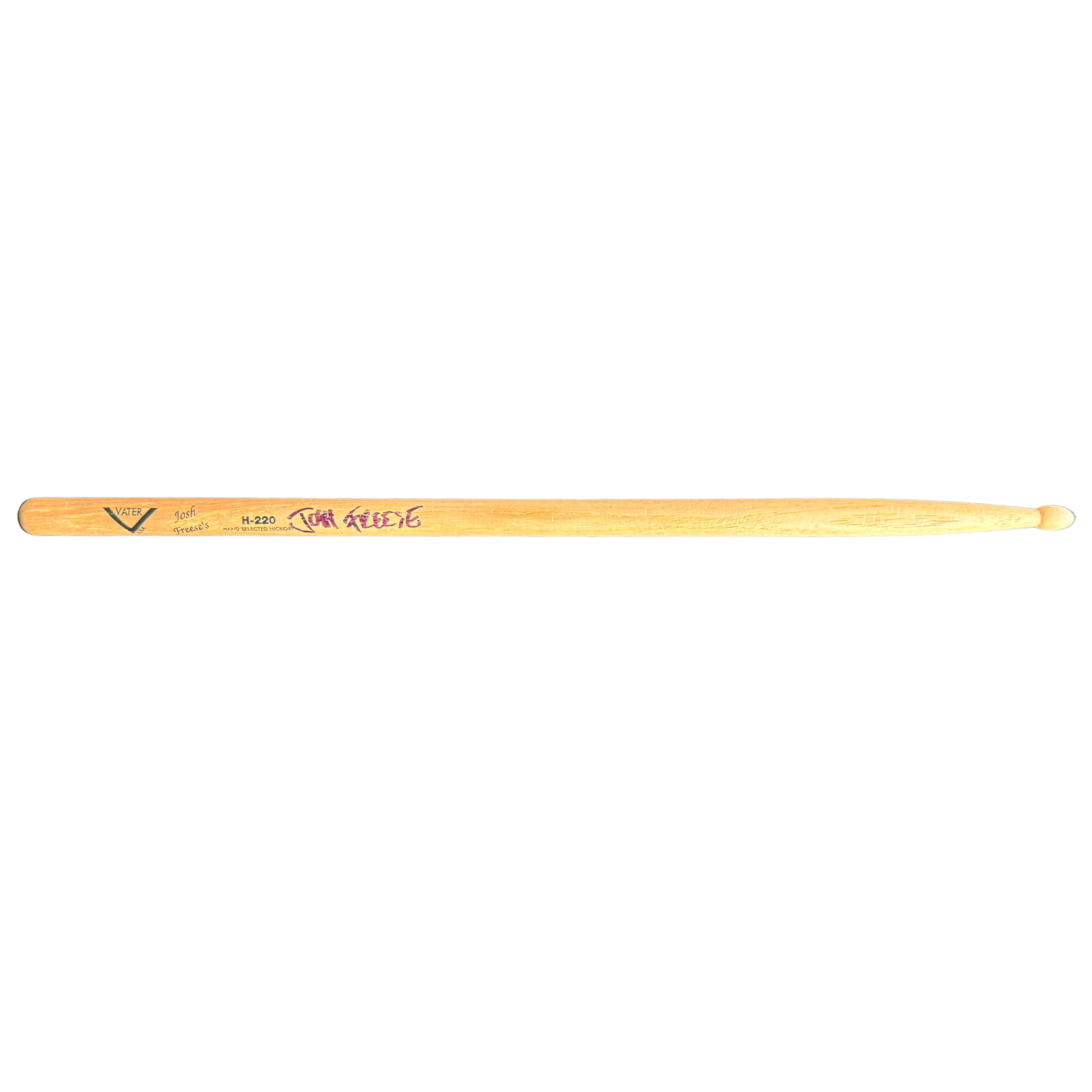 Josh Freese Vater Signature Drumstick - Signed by Josh! 1 of 2 For Sale Here!