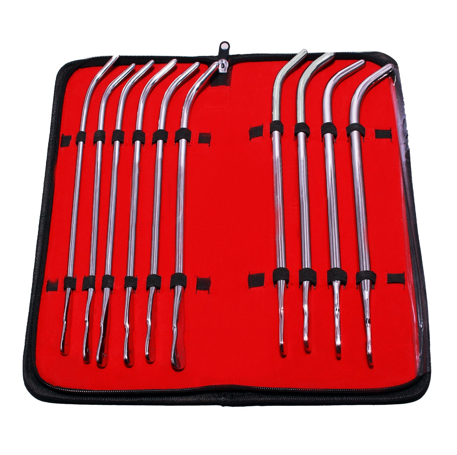 Van Buren Sound Dilator Curved Set of 10 Pieces (16 to 34 FR) Gynecology Inst