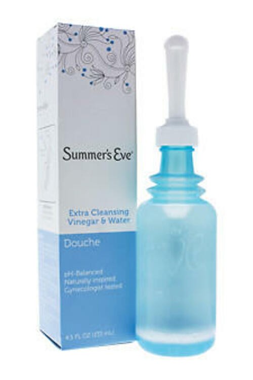 NEW Summer's Eve Douche, Extra Cleansing Vinegar & Water, 1 Unit, 4.5 oz