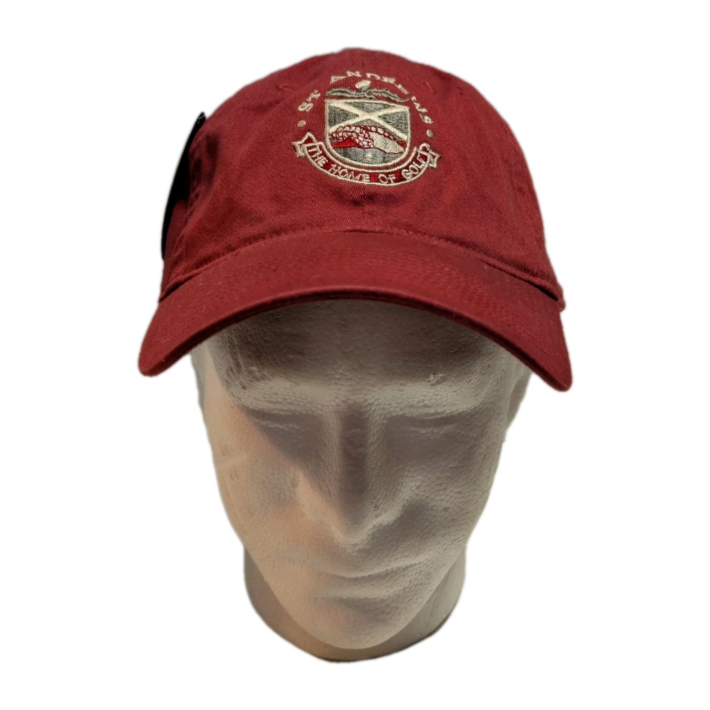 St Andrews Home Of Golf Sherwood Tuscan Red Unisex Solofit By Icon Hat Cap NWT