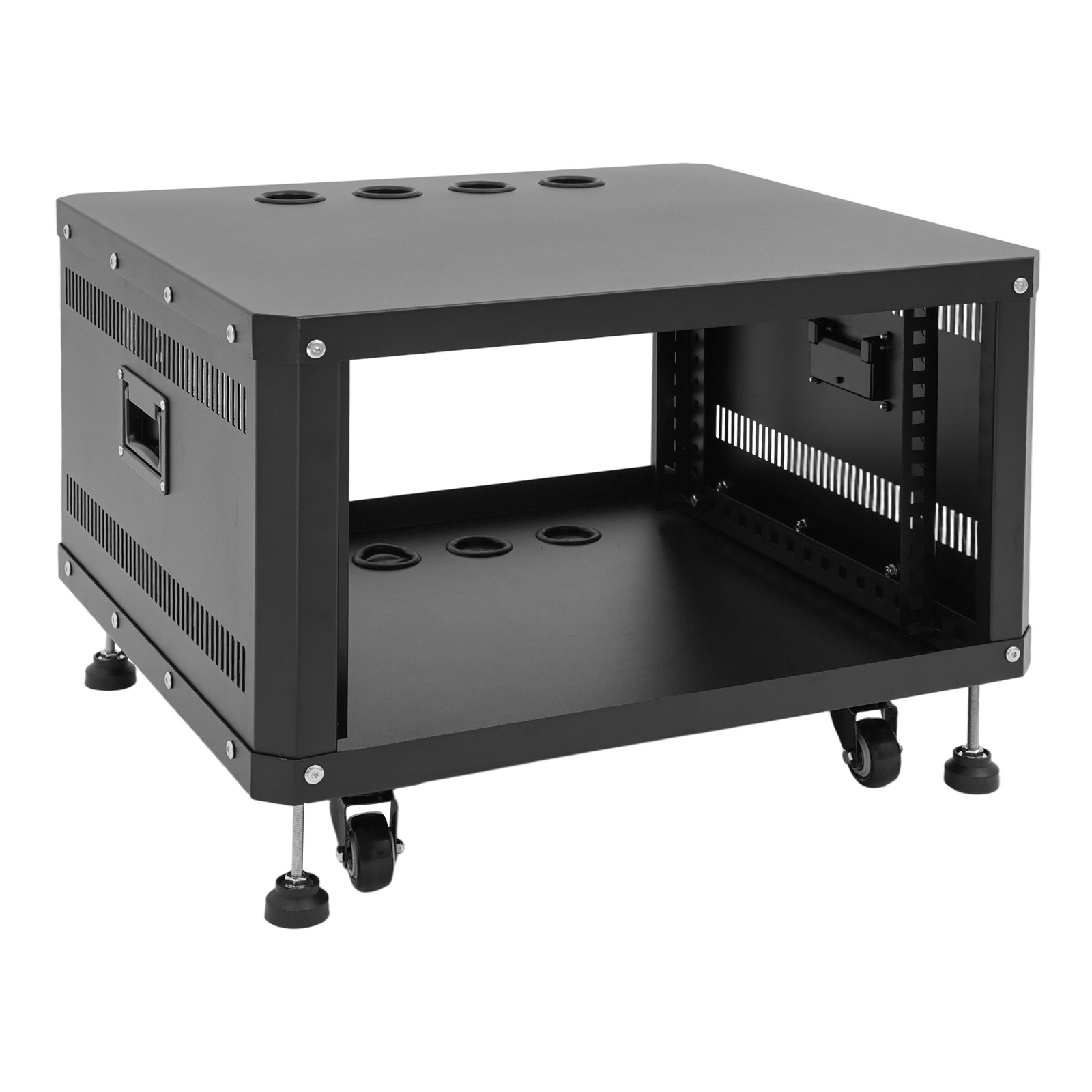 Audio Rack, Studio Rack with Wheels, Audio Rack with Wheels