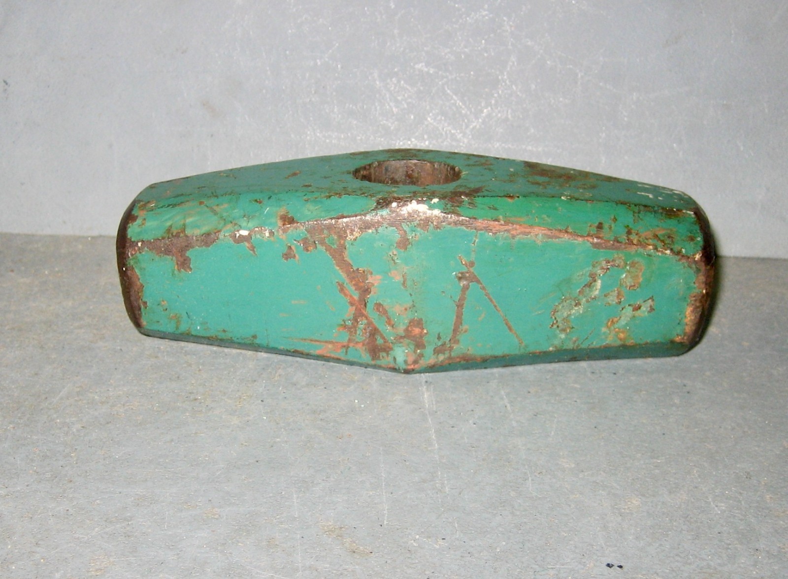 3-1/2 lb Sledge Hammer Cast Steel Head Only, Metal Shaping Blacksmith Tool