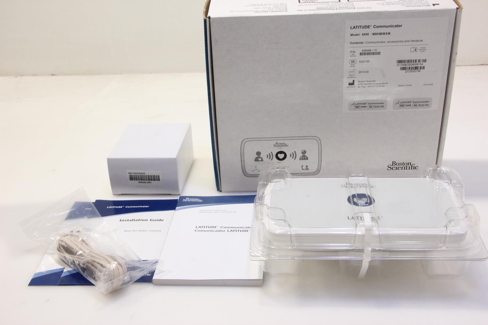 NEW BOSTON SCIENTIFIC 6498 Latitude Communicator-WirelessMonitorSystem.SKU219326