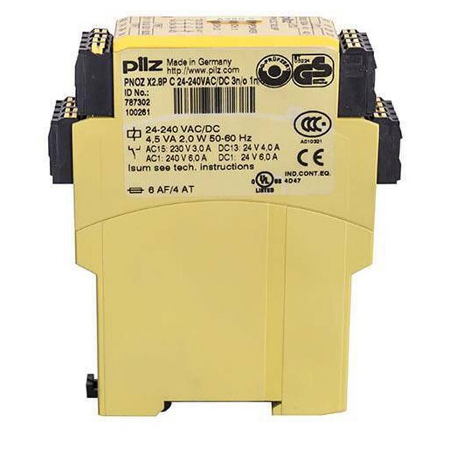 787302 1PC New Sealed PILZ 787302 PNOZ X2.8P C Safety Relay 787302
