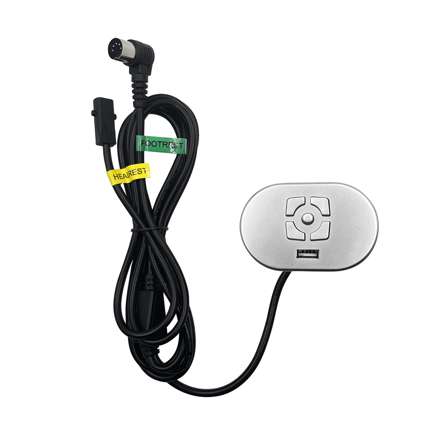 Power Recliner 5 Button Switch Hand Control 23300131X000 for Lift Chair with USB
