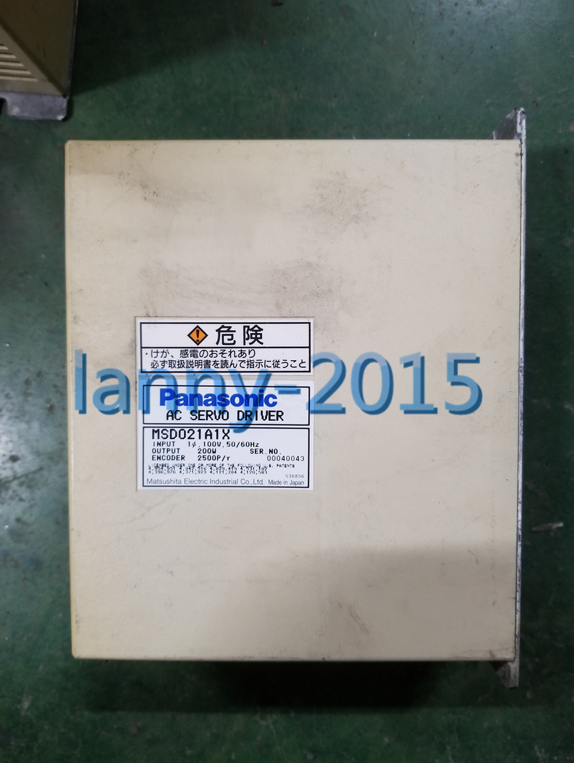 1PC USED Panasonic servo drives MSD021A1X