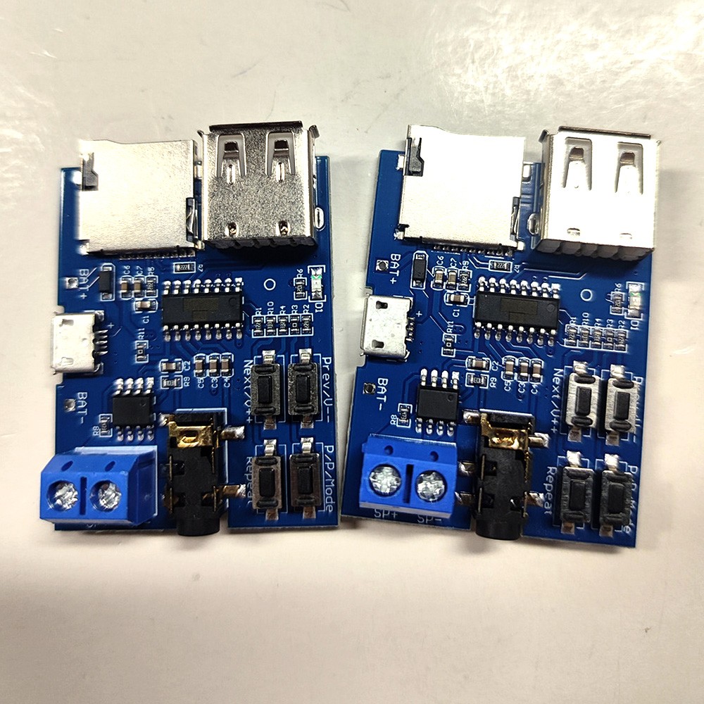 2X Mono MP3 USB Flash Drive Micro SD TF Card Player Decoding Amplifier Board HOT