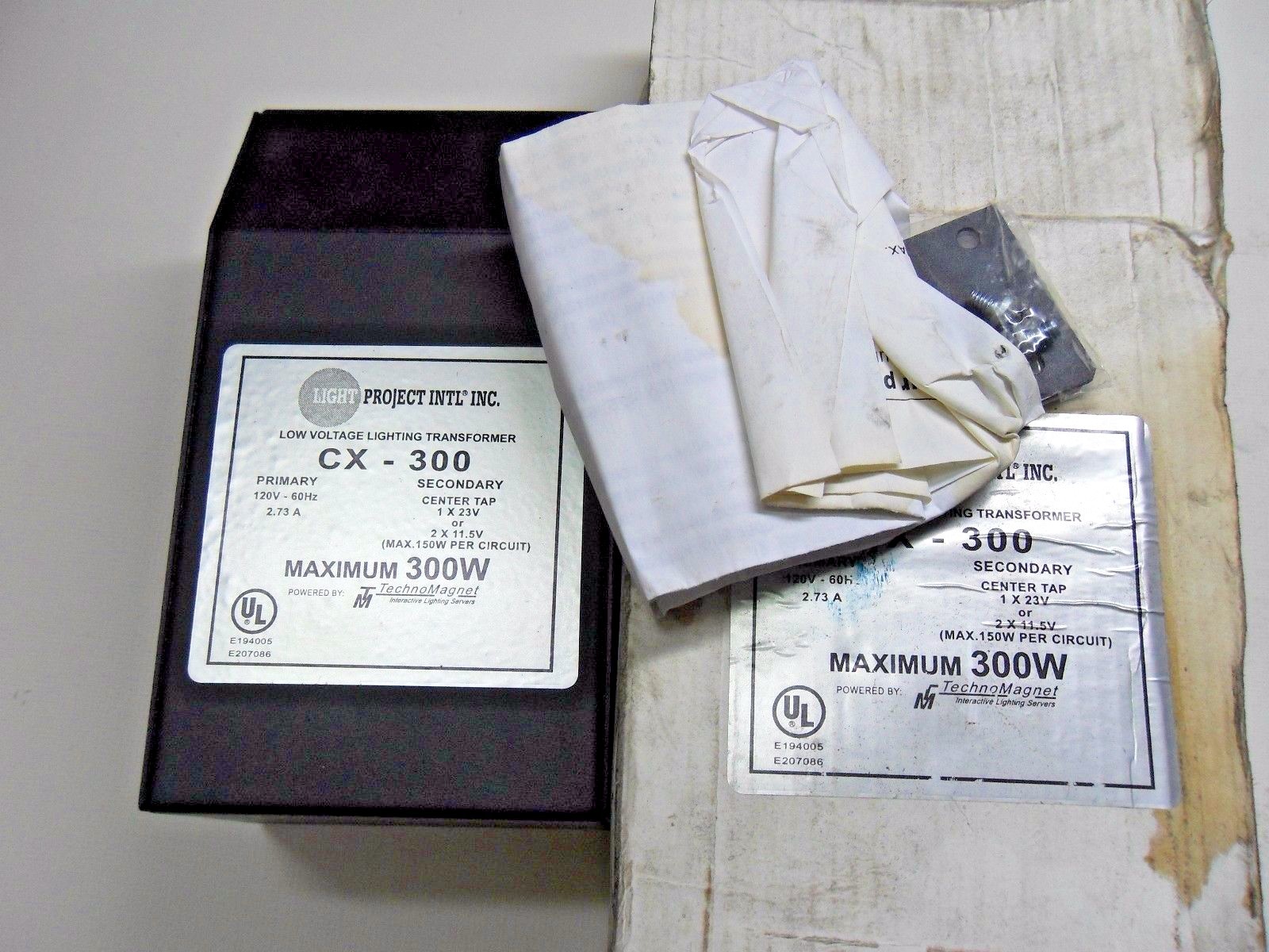 Light Project Intel CX-300 Lighting Transformer