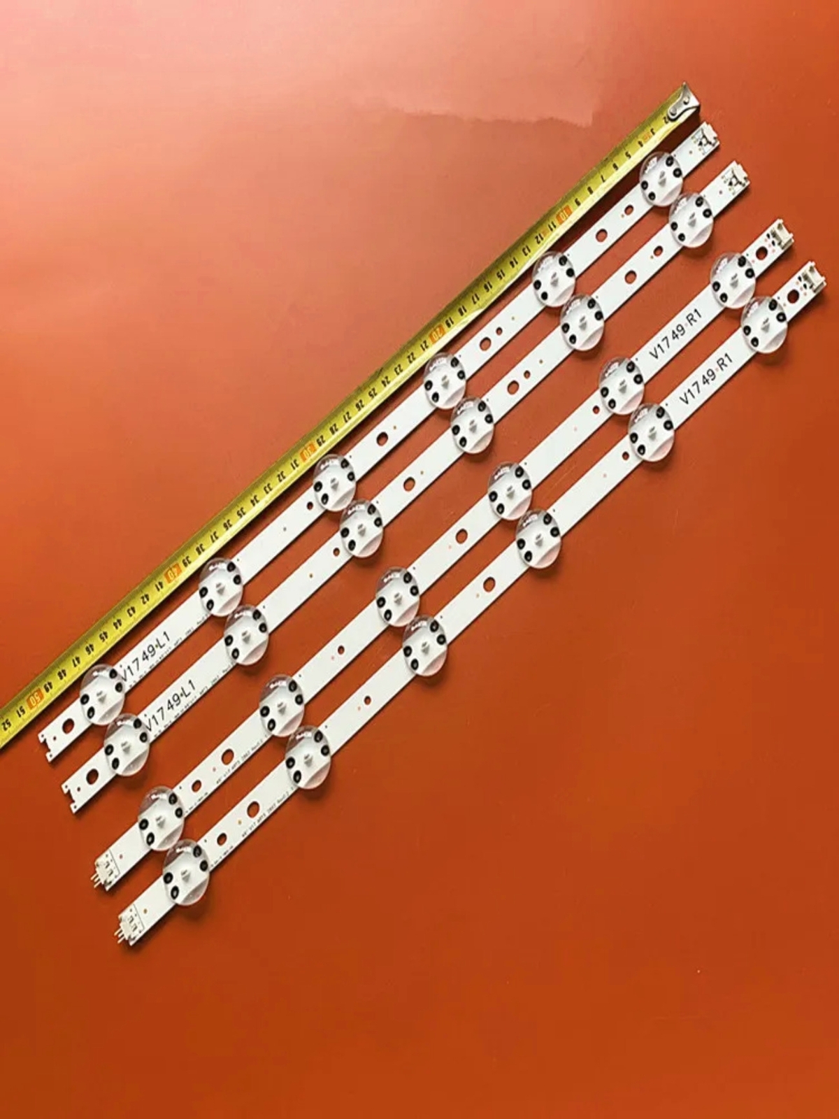LED backlight strips For LG Tv 49uj6565 49uj6525 49uj6565 49uj6585 V17 49 L1 R1