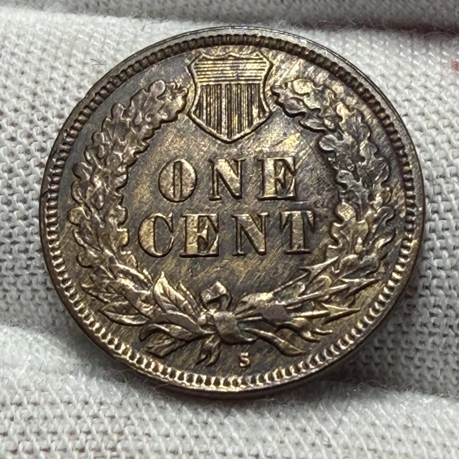 1908-S **KEY DATE** Indian Head Cent Penny receive coin pictured #4324