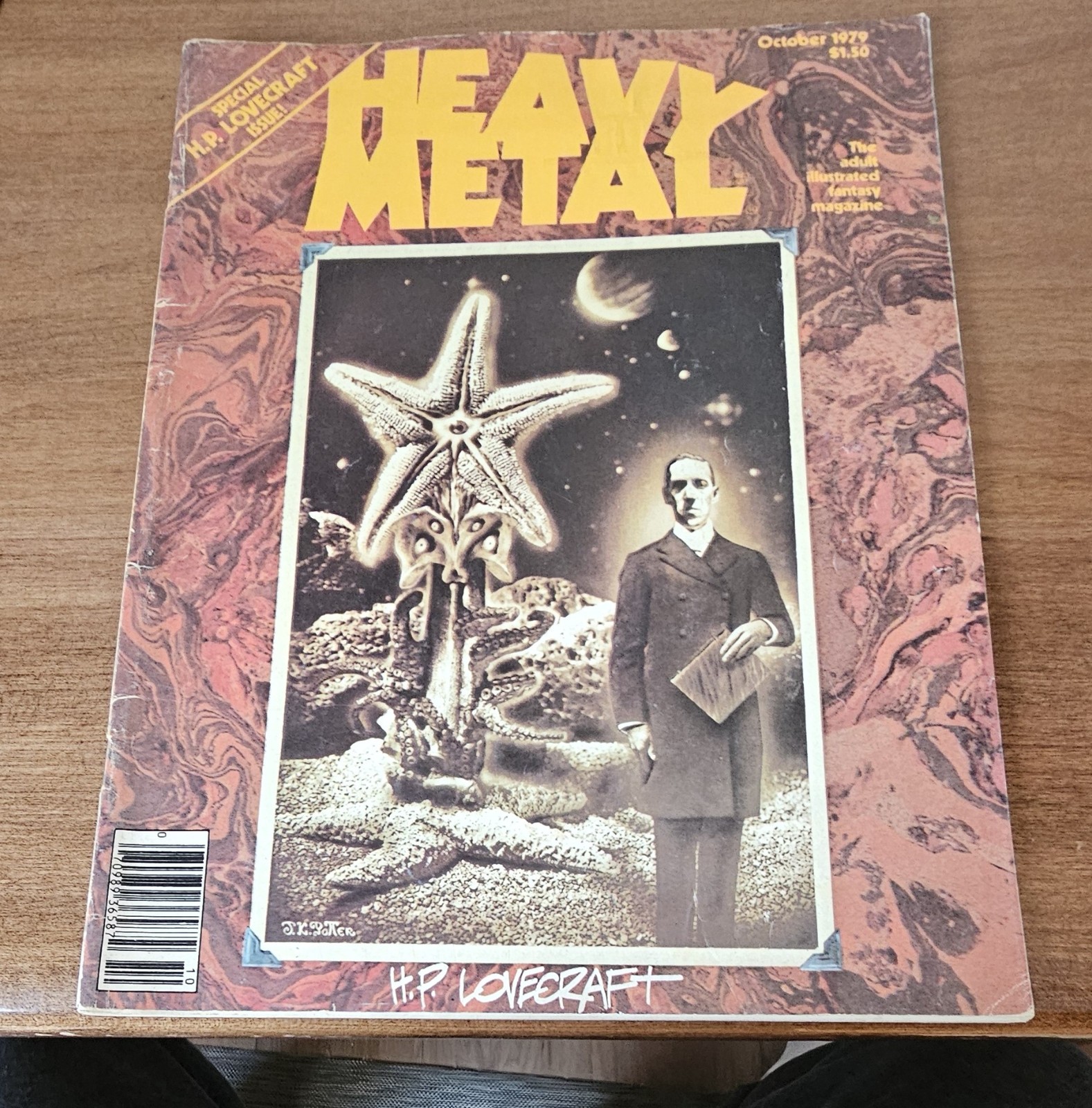 Oct. 1979 HEAVY METAL Magazine SPECIAL H.P. LOVECRAFT ISSUE