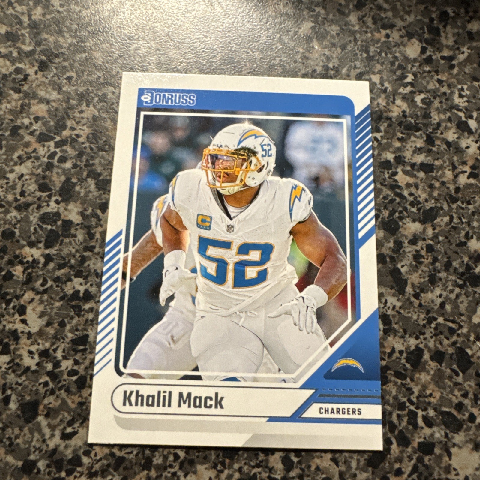 Khalil Mack #9 Los Angeles Chargers 2024 Panini Donruss Football