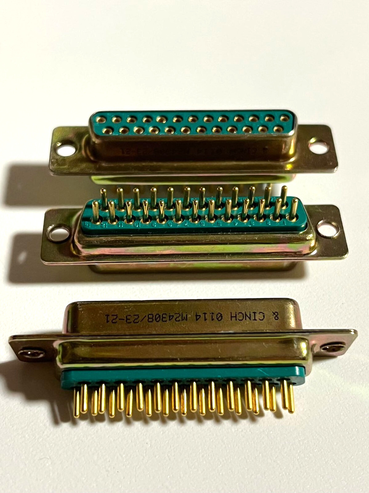 M24308/23-21  D-Sub High Density Connectors RECTANGULAR D-SUB L/C