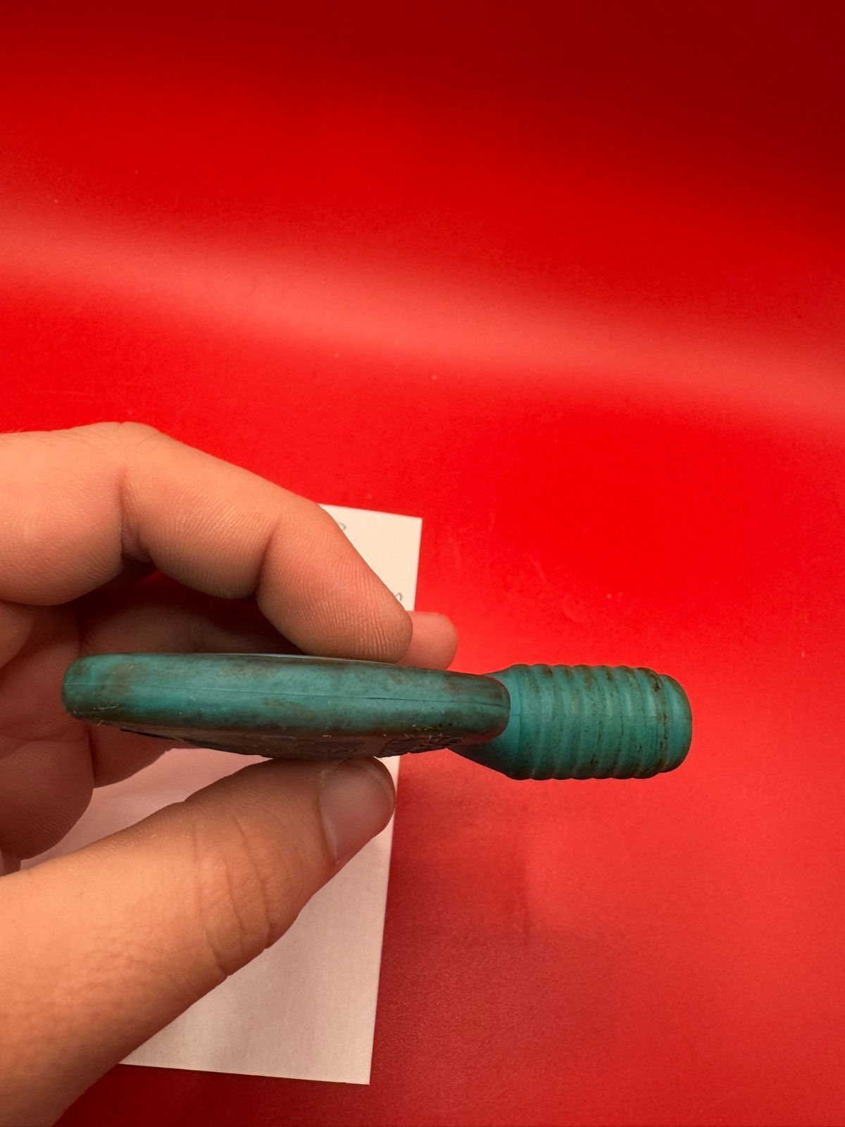 View Loader PB Paintball Barrel Plug-Blue/Green