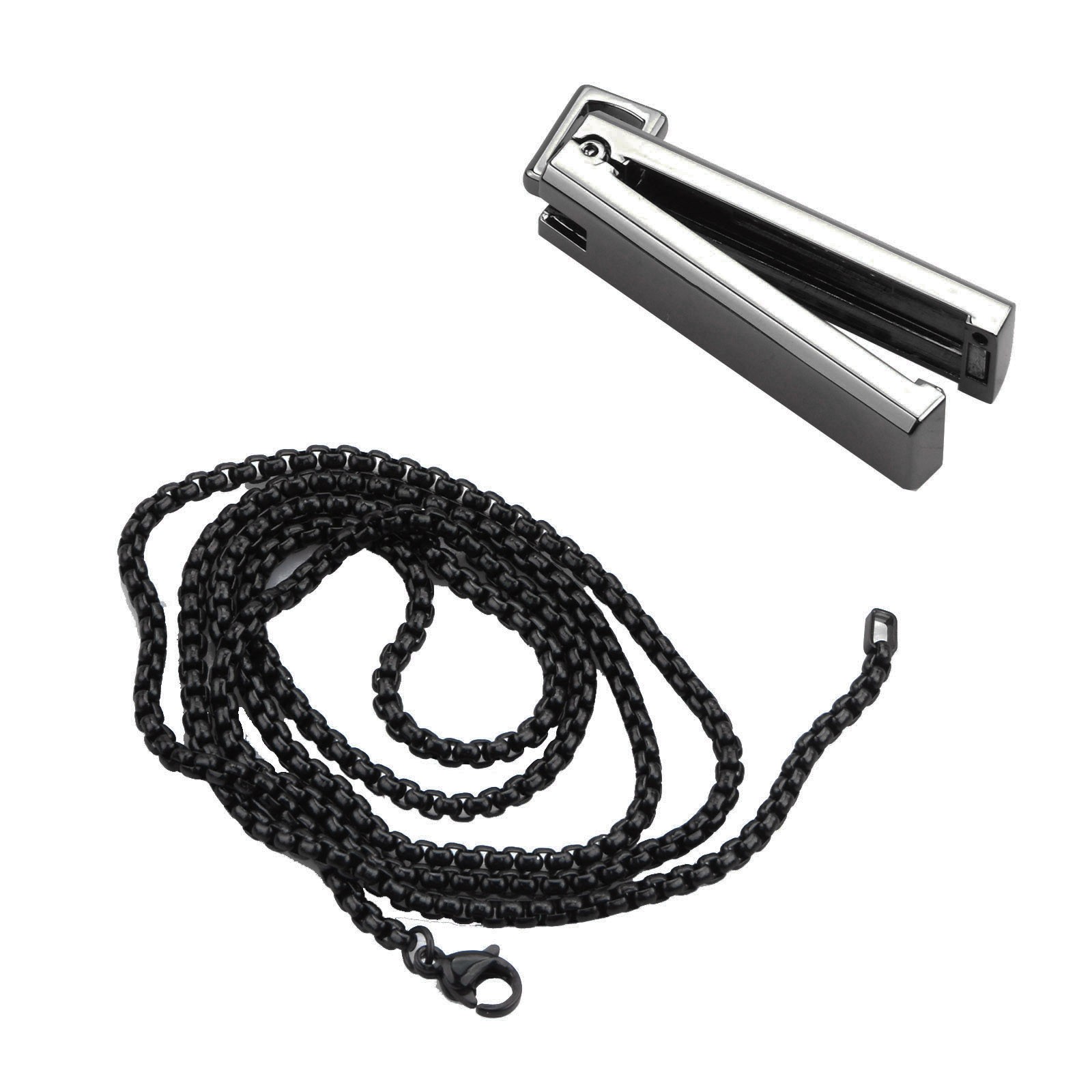 Unique Metal Necklace Pendant Magnetic Holder Chain For Fitbit Flex 2 Flex2 J