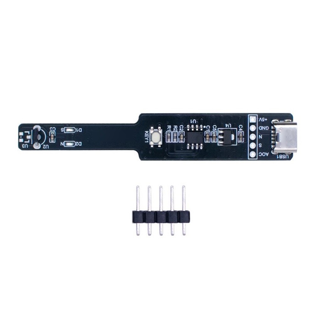 2.54mm Pin Header Hall Sensor Compatible with External 3. for 3v to 40V