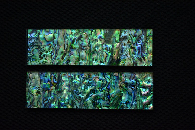 Abalone Shell Knife Handle Acrylic Scale Slabs DIY Making Knives Plate