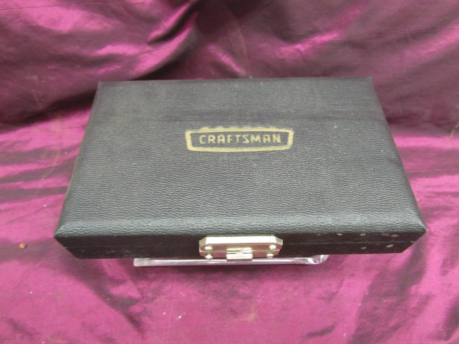Vintage Craftsman mechanical depth Micrometer with case