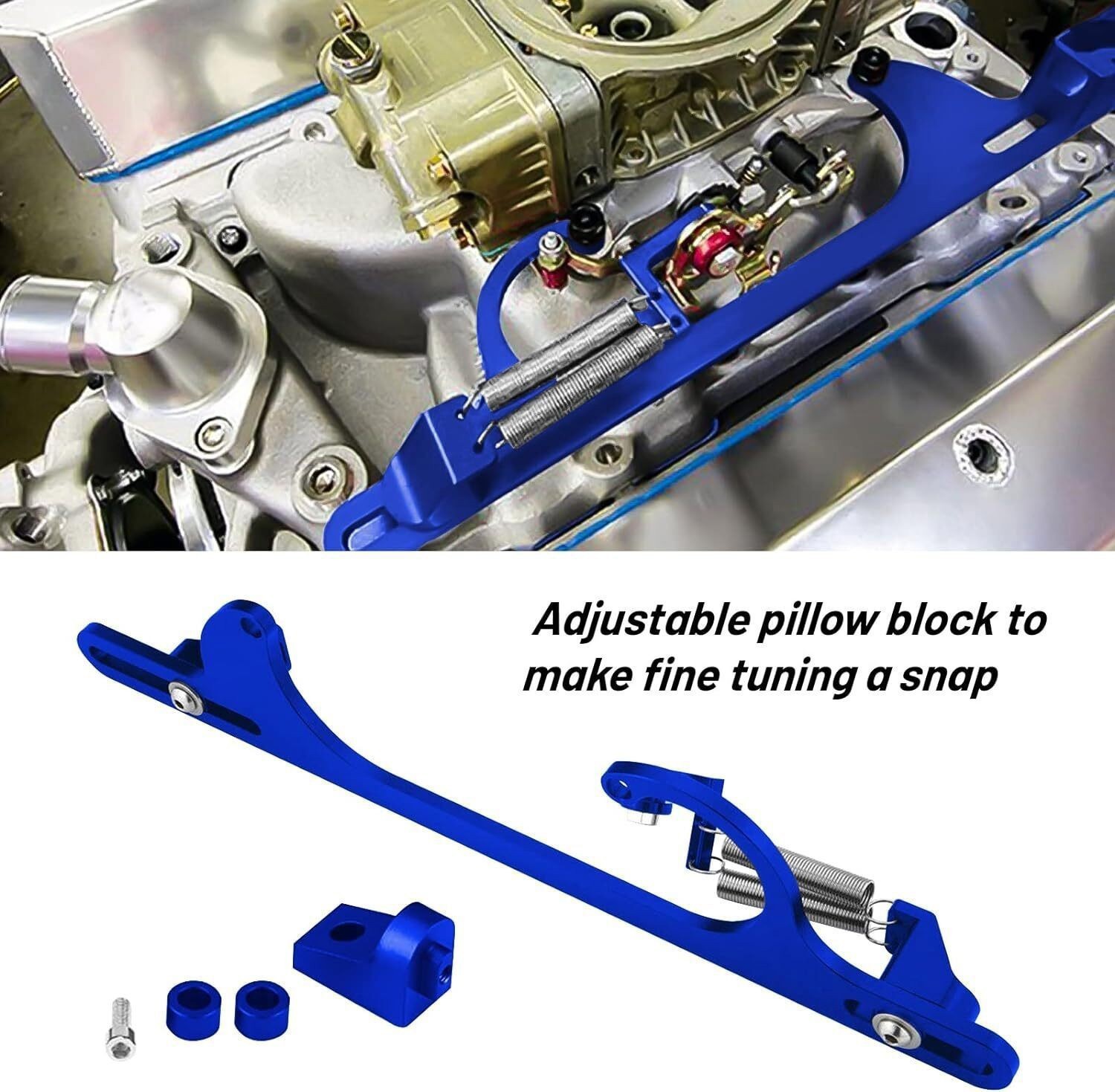 Throttle Cable Carb Bracket Carburetor 350 for Holley Aluminum 4150 4160 Series