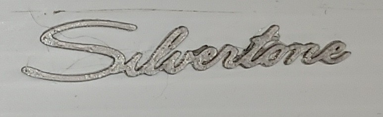Silvertone Name Badge, ARRP066