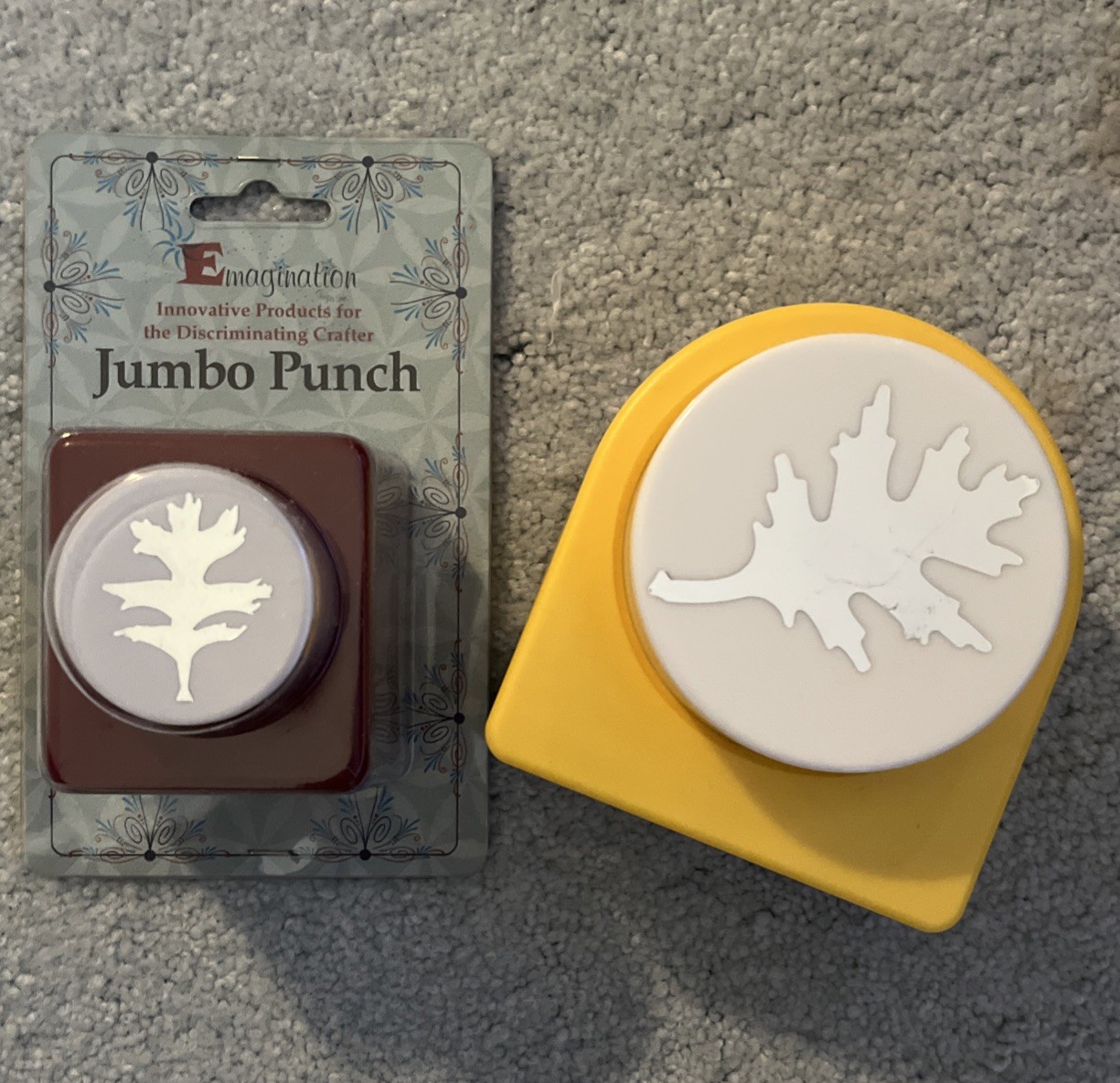 New Large Scrapbooking Paper Punches - Leaf Shapes