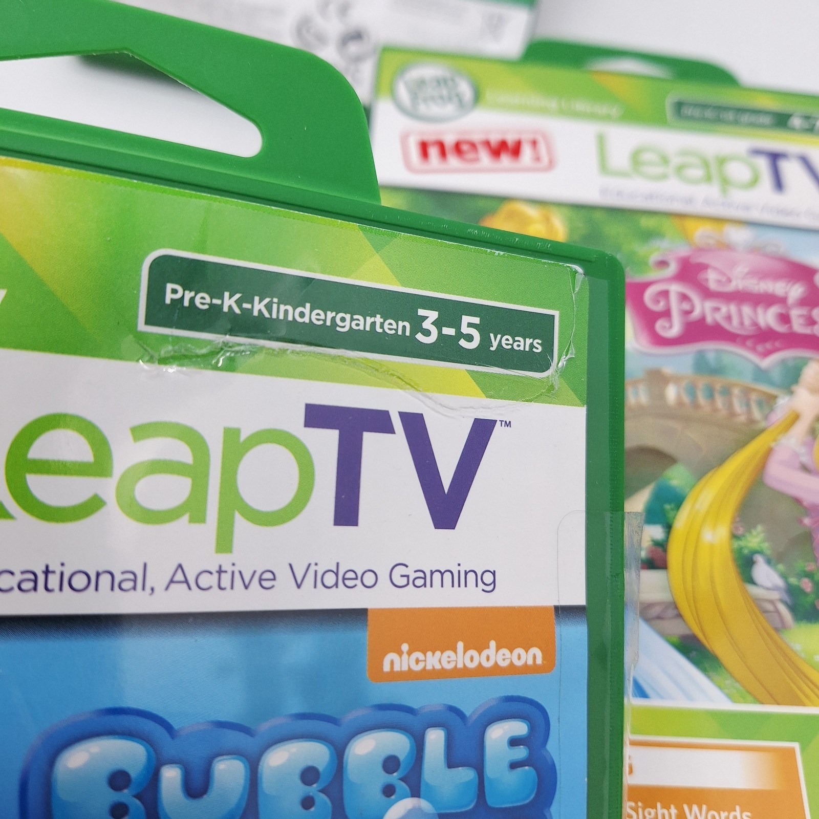 Lot Of 6 Leap Frog Tv Educational Gaming Games All Complete In Cases And Working
