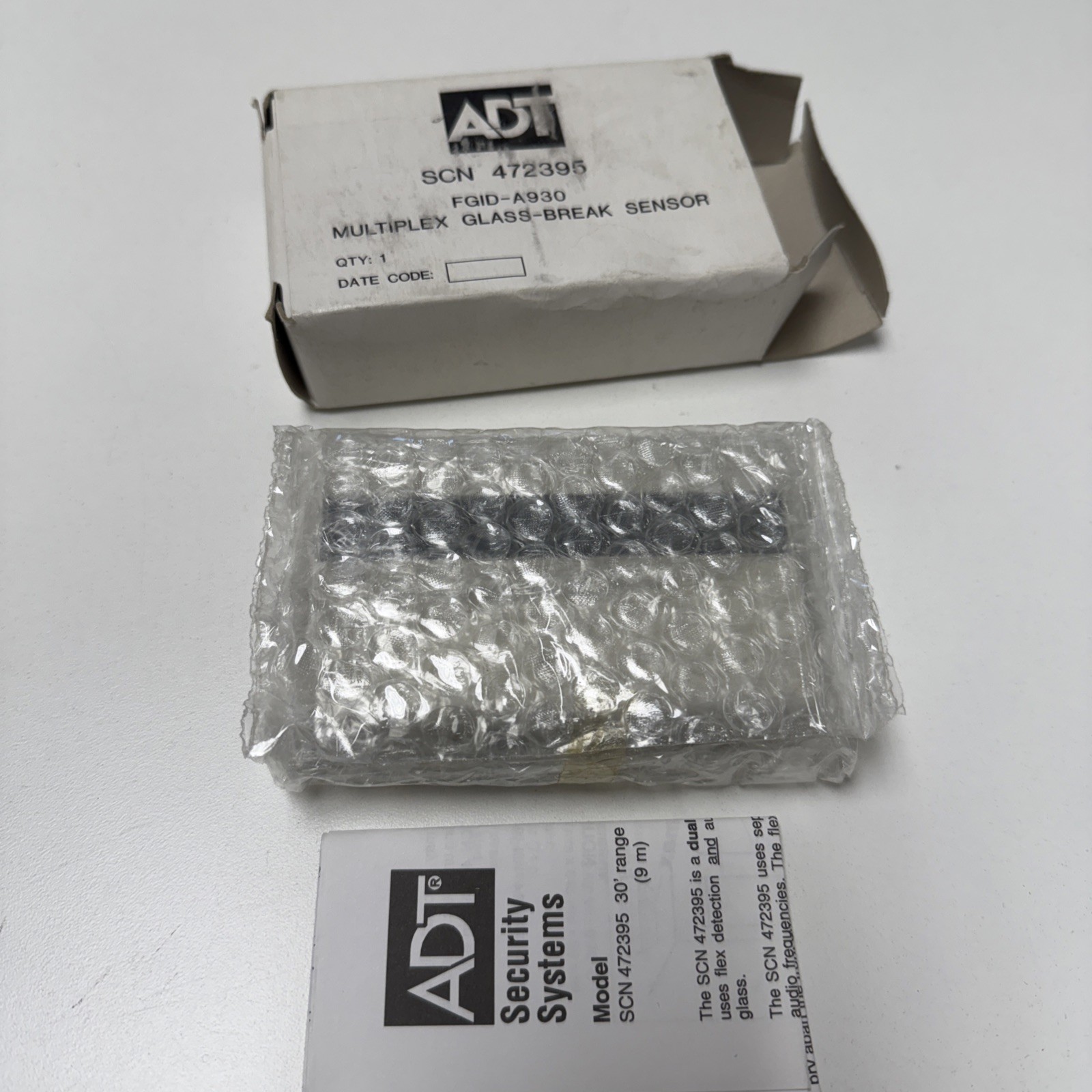 ADT 472395 FGID-A930 Multiplex Glass-Break Sensor NIB