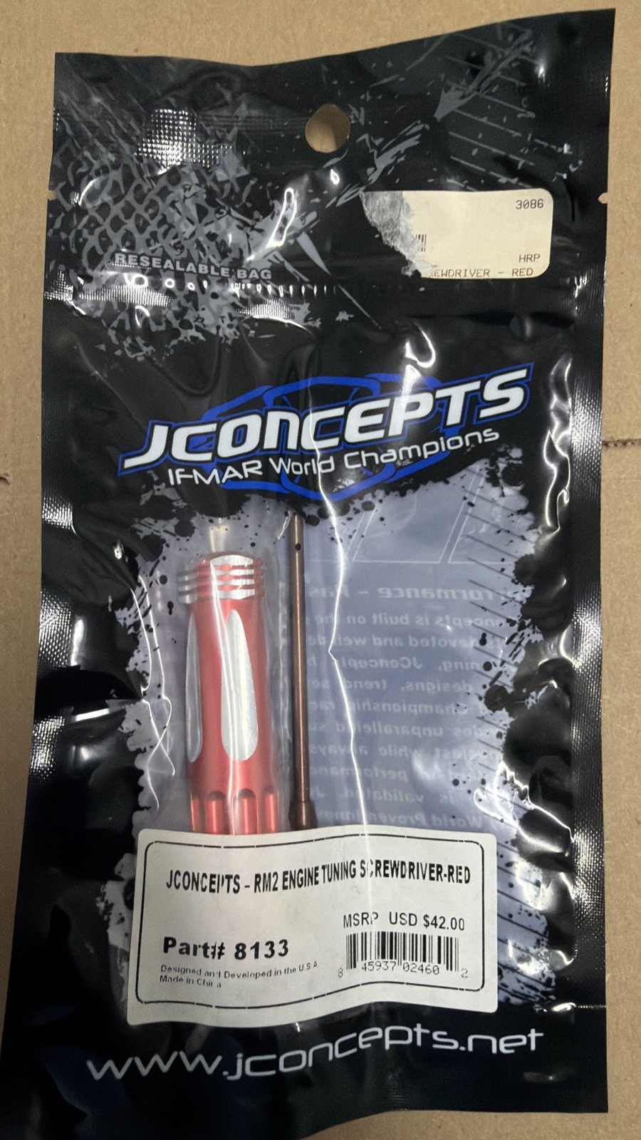 Jconcepts RM2 Engine Tuning Screwdriver 8133