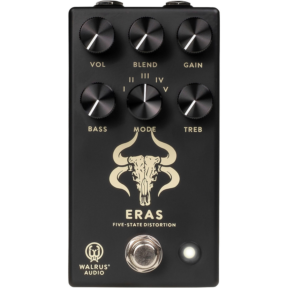 Walrus Audio Minimal Series Eras FiveState Distortion Pedal  Black