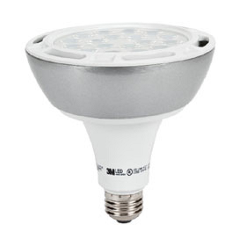 3M LED Flood Light PAR 38 Bulb  3000K, Dimmable 19W = 100W CGP3825B13D
