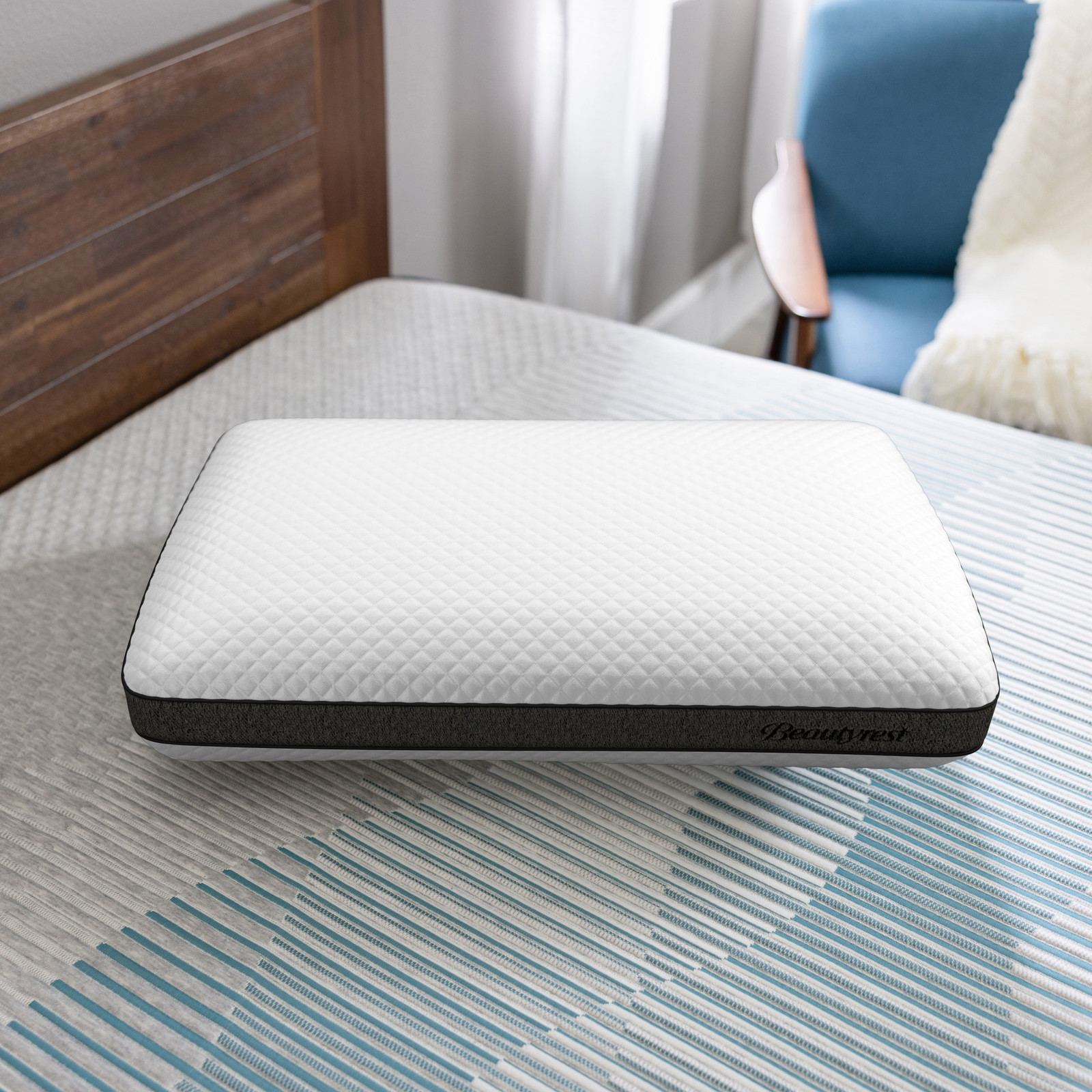 Beautyrest Black Diamond Memory Foam Pillow with AquaCool Cooling Technology