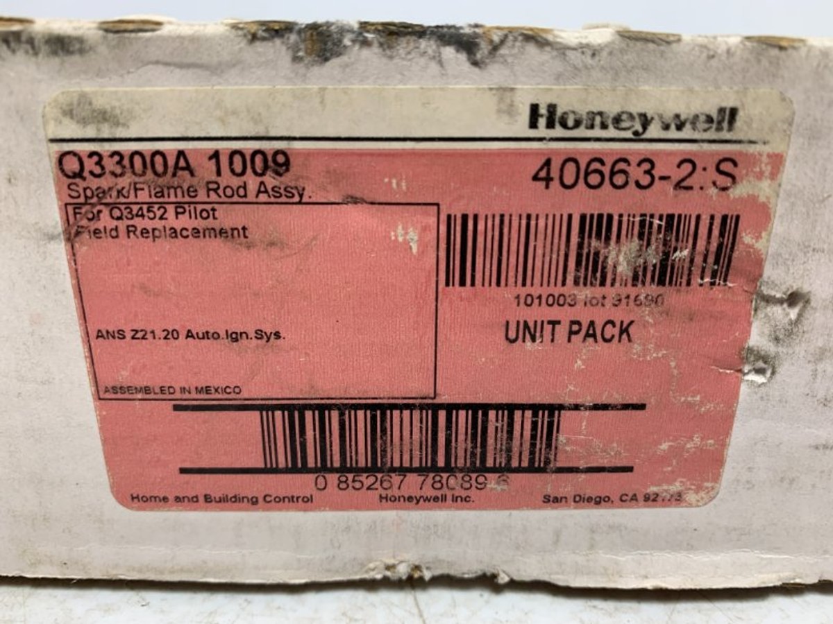 Honeywell Q3300A1009 Flame Rod Assembly