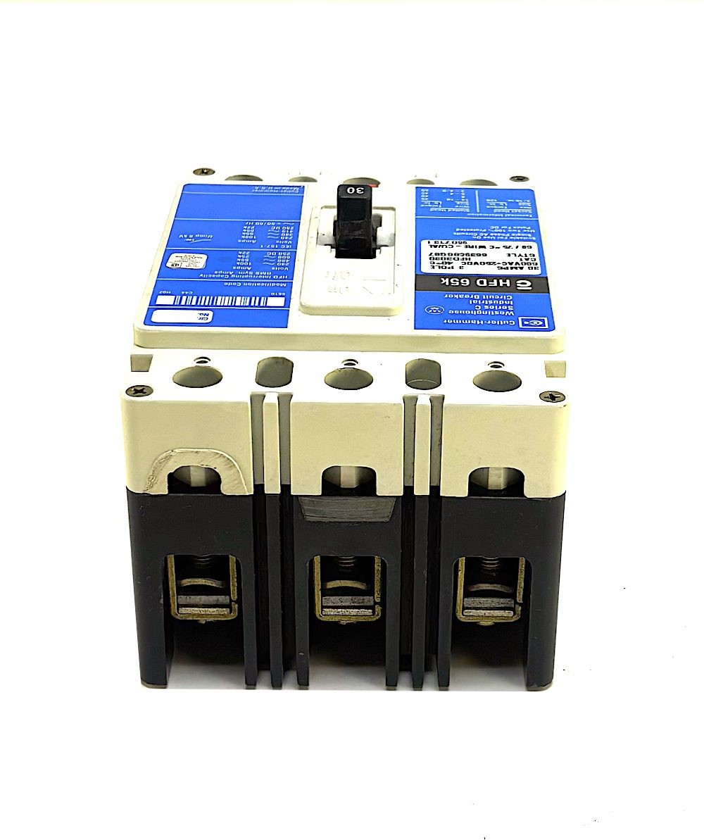 Westinghouse HFD3030 3 Pole 30 Amp 600 Vac Breaker