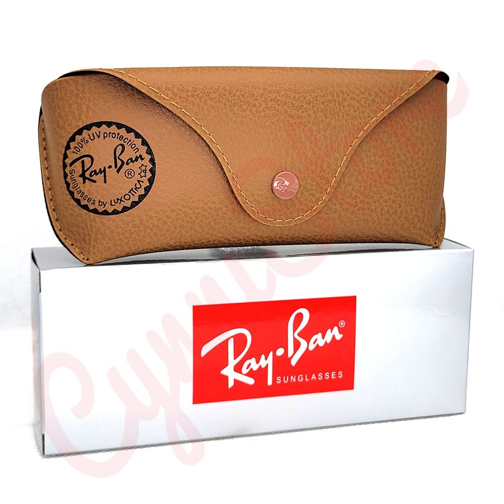 Ray Ban Universal Brown Medium Soft Case for Sunglasses & Eyeglasses with Cloth