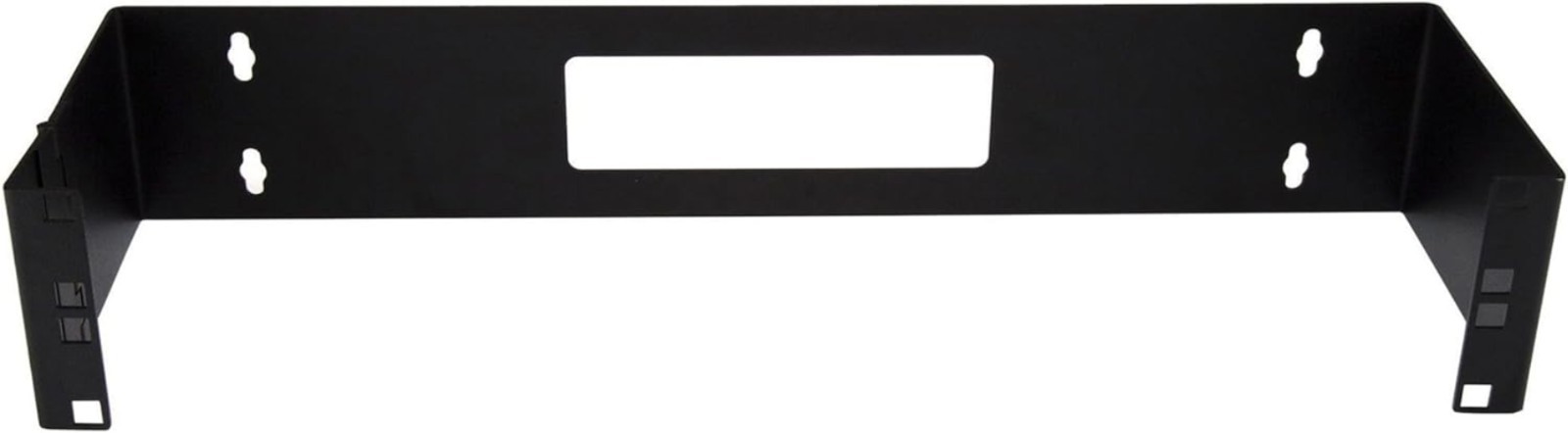 2U Hinged Wall Mount Patch Panel Bracket - 6 inch Deep - 19" Patch Panel Swin...