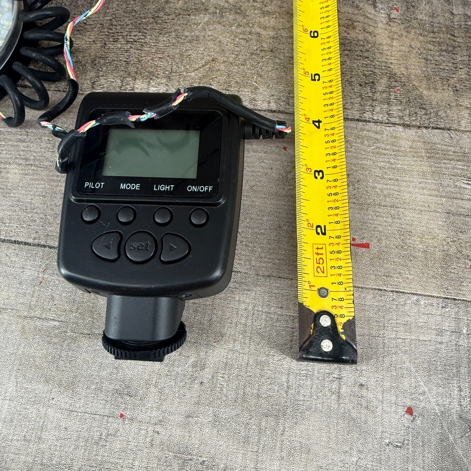 Macro LED Ring Flash Photographic Tool Works