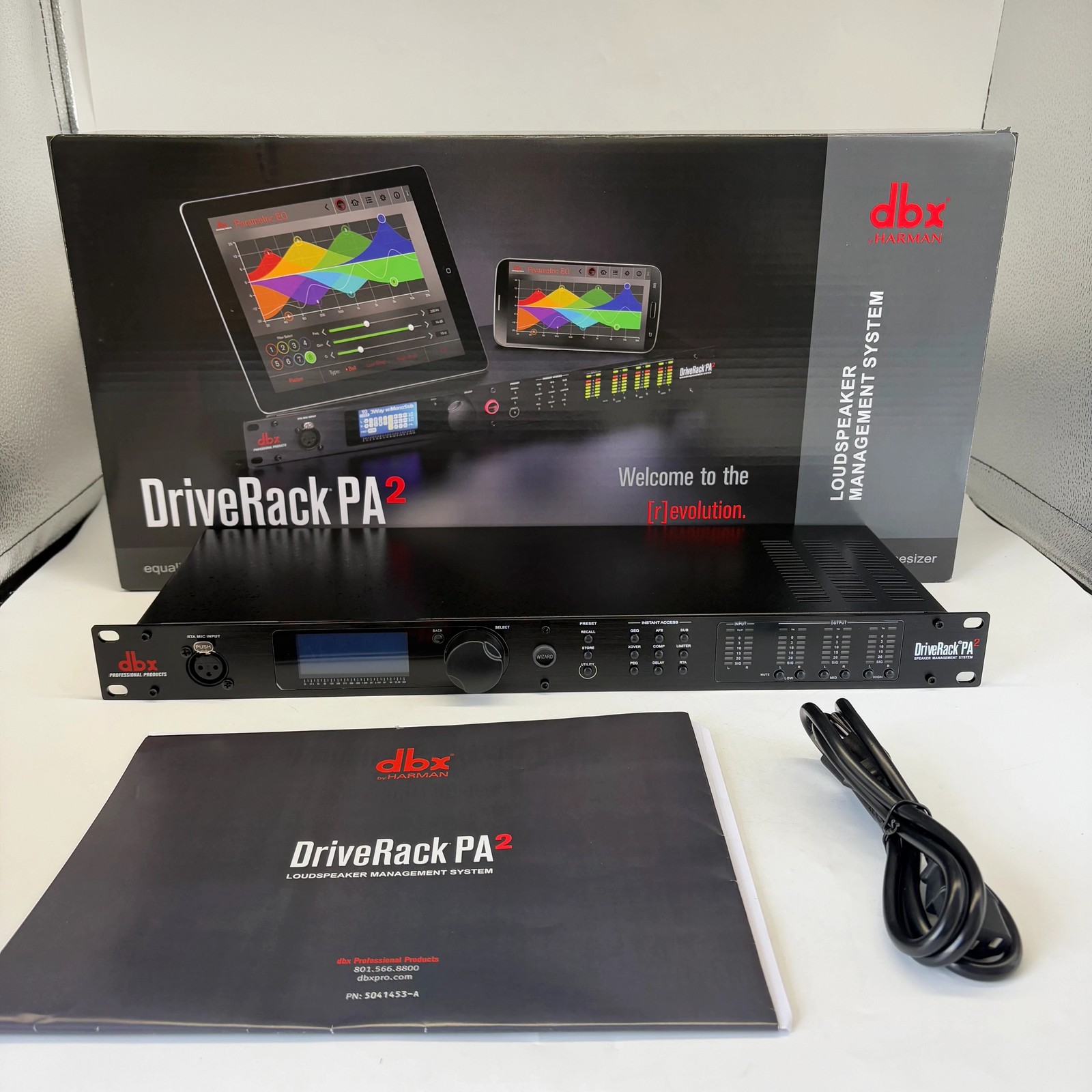 DBX DriveRack PA2 Complete Loudspeaker Management System PA2 US