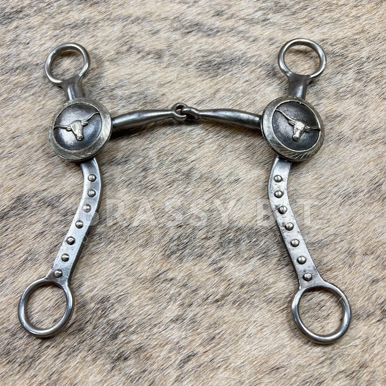 5" Weaver Concho Curb Bit