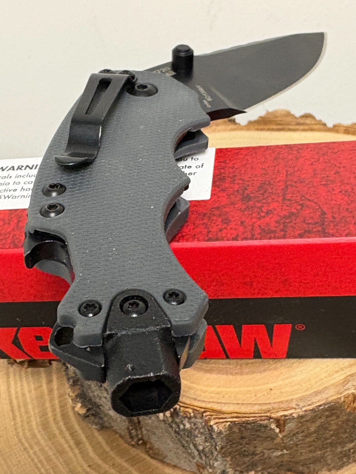 Kershaw Lockback FOLDING KNIFE SHUFFLE DIY w / tools NEW in Package