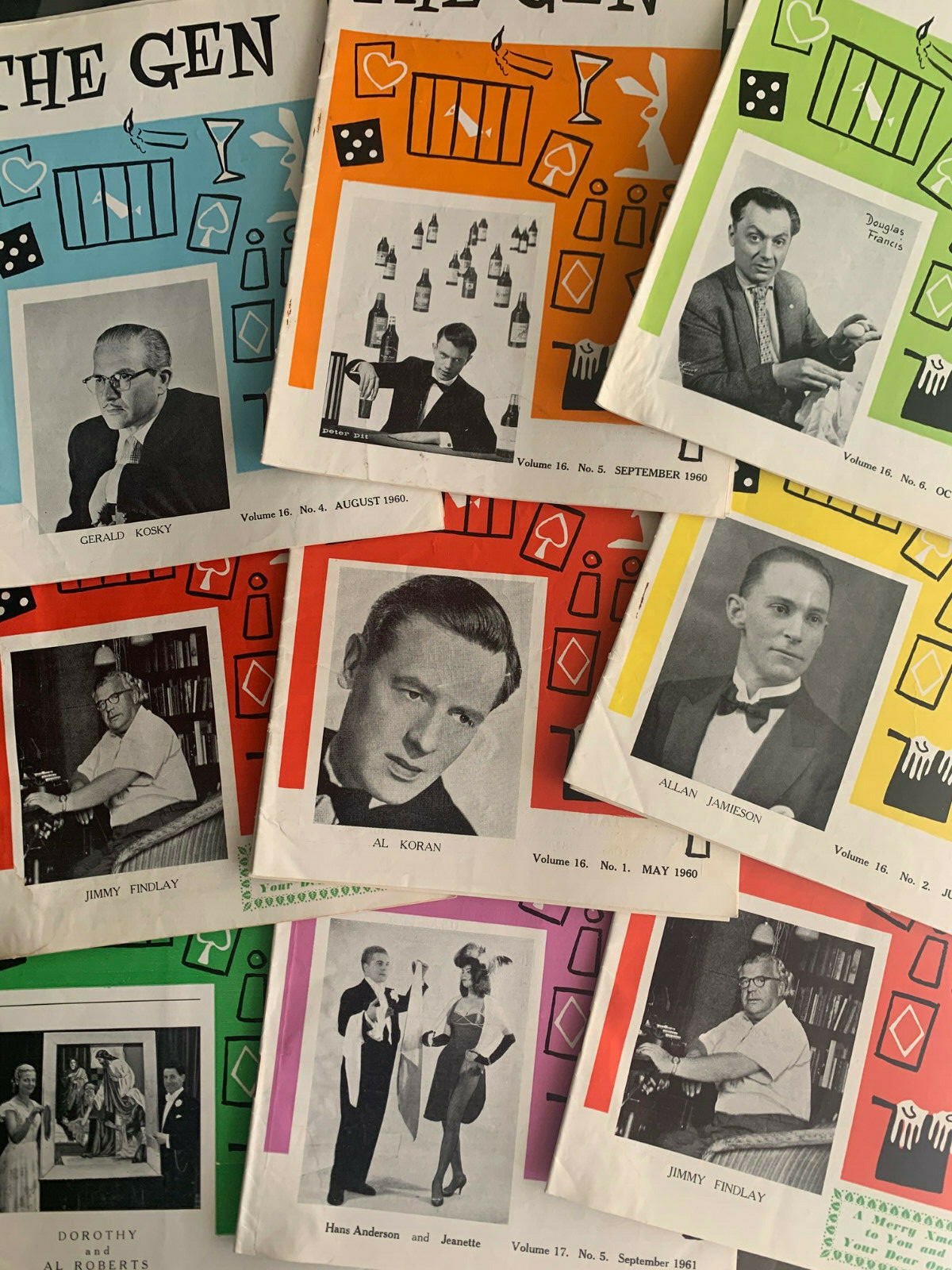 THE GEN MAGIC MAGAZINE-Individual Issues