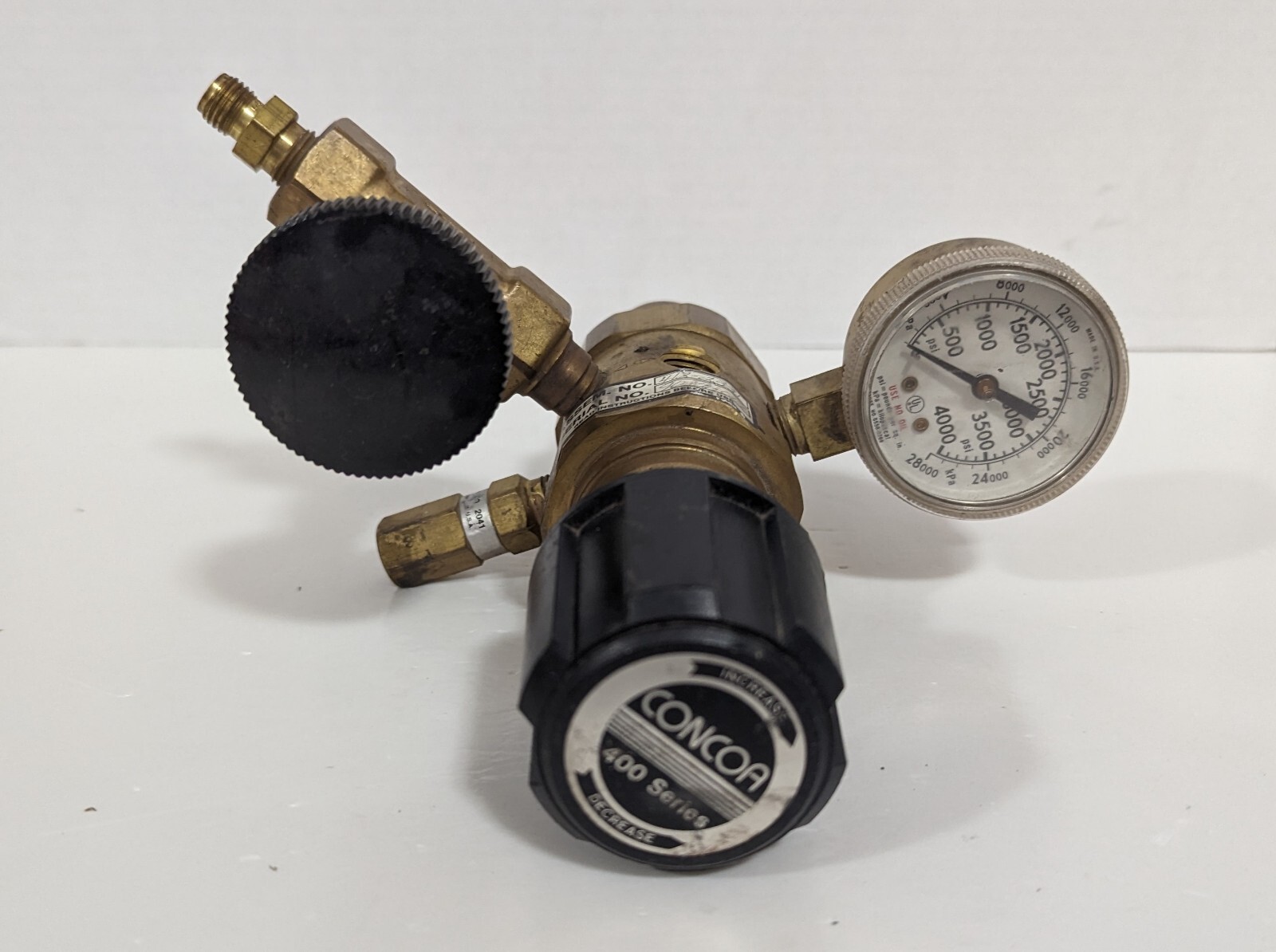 Concoa 400 Series Regulator w/4000 psi gauge