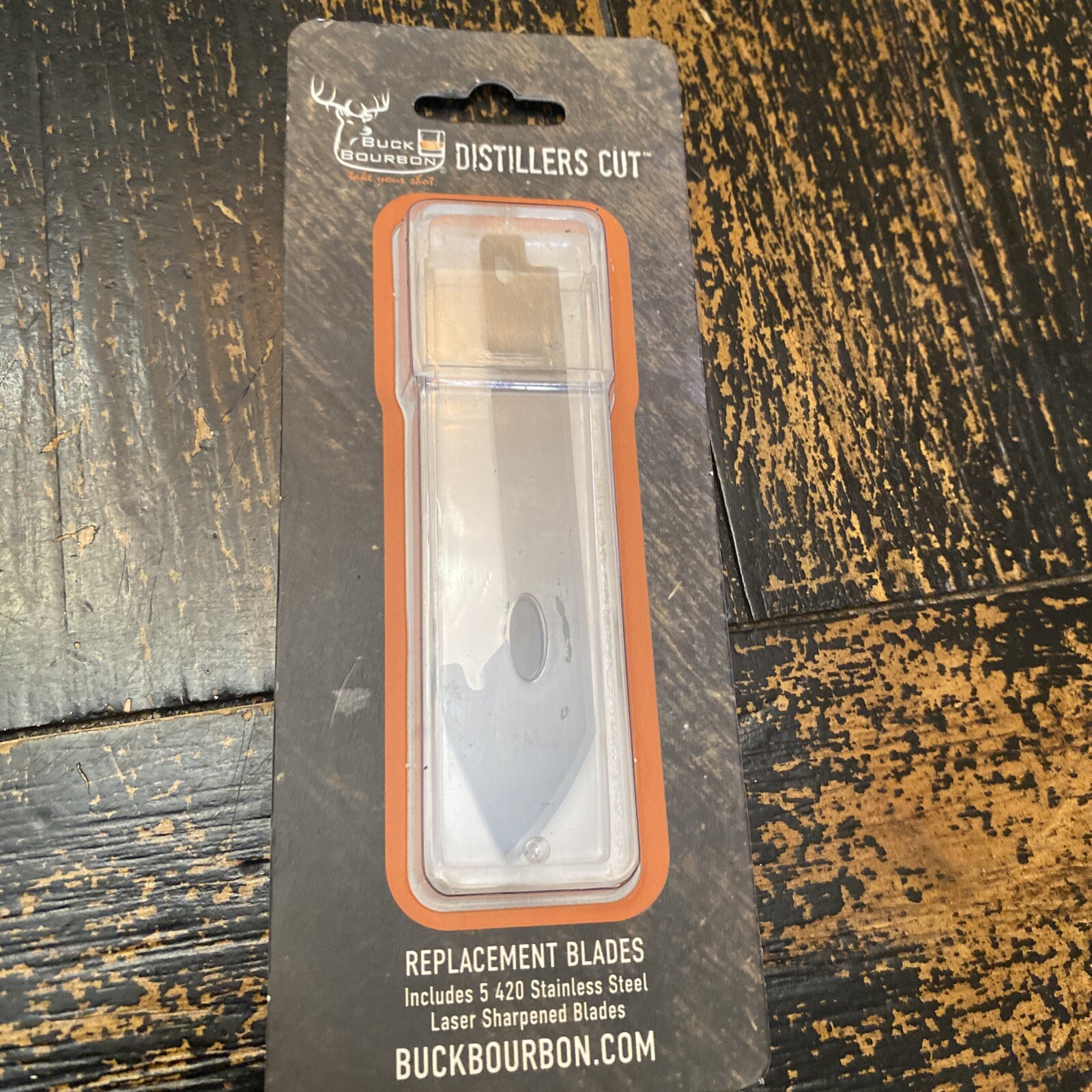 Buck Bourbon Distiller's Cut Replacement Blades 5-Pack Hunting